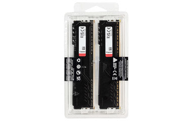 Kingston Technology FURY 32GB 3200MT/s DDR4 CL16 DIMM (Kit of 2) 1Gx8 Beast Black Kingston Technology FURY 32GB 3200MT/s DDR4 CL16 DIMM (Kit of 2) 1Gx8 Beast Black
